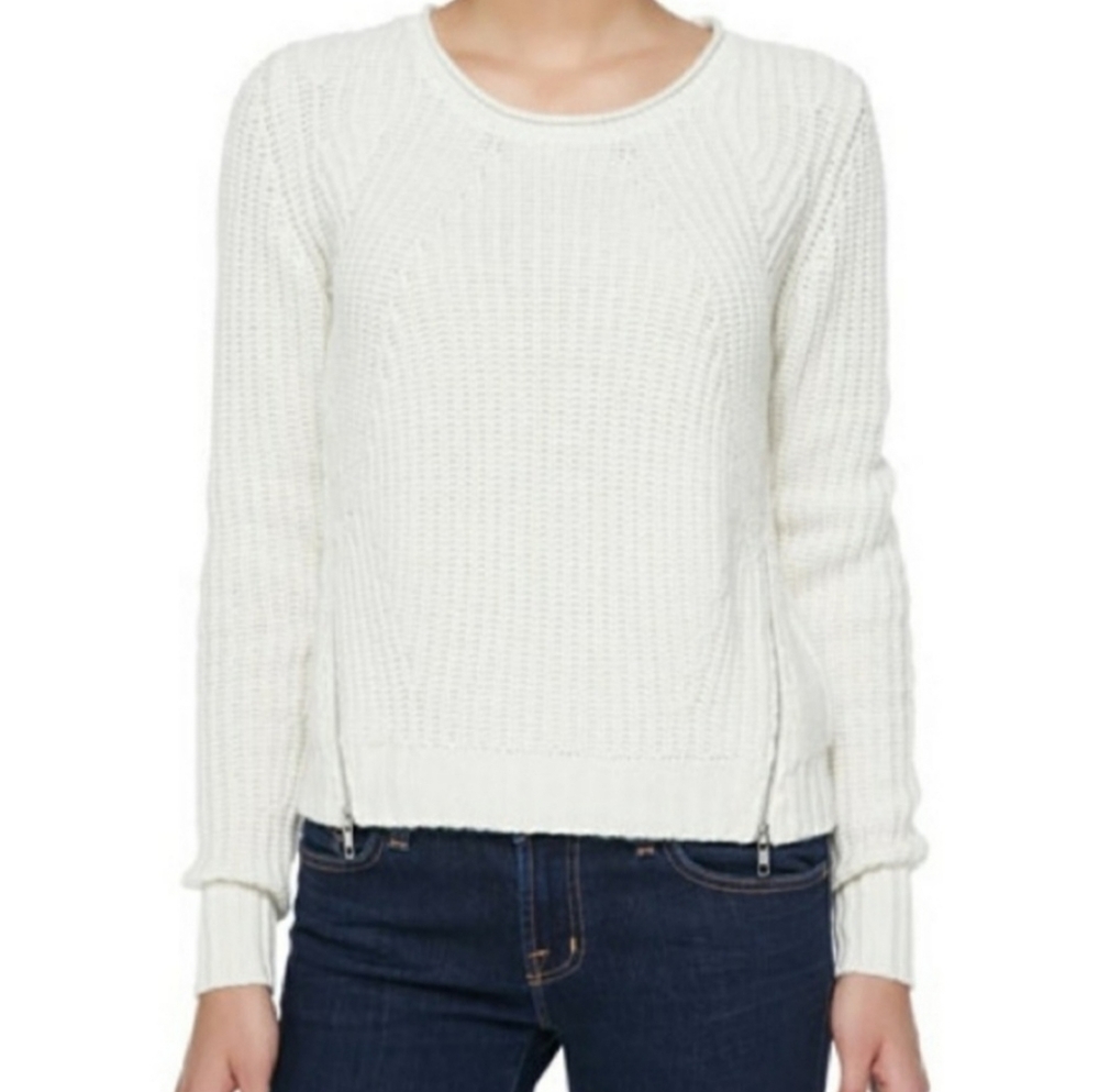 Autumn Cashmere Cream Crew Neck Sweater Last Chance Selling 11/20 Elsewhere